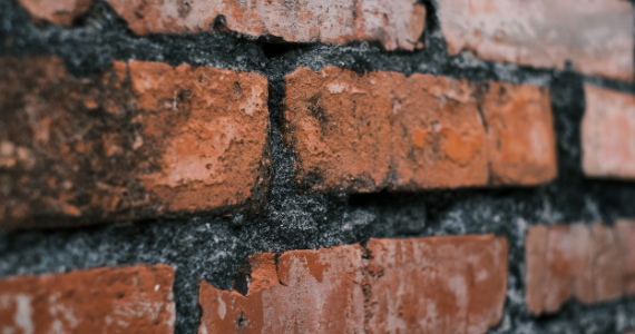 A brick wall of a home in Adelaide